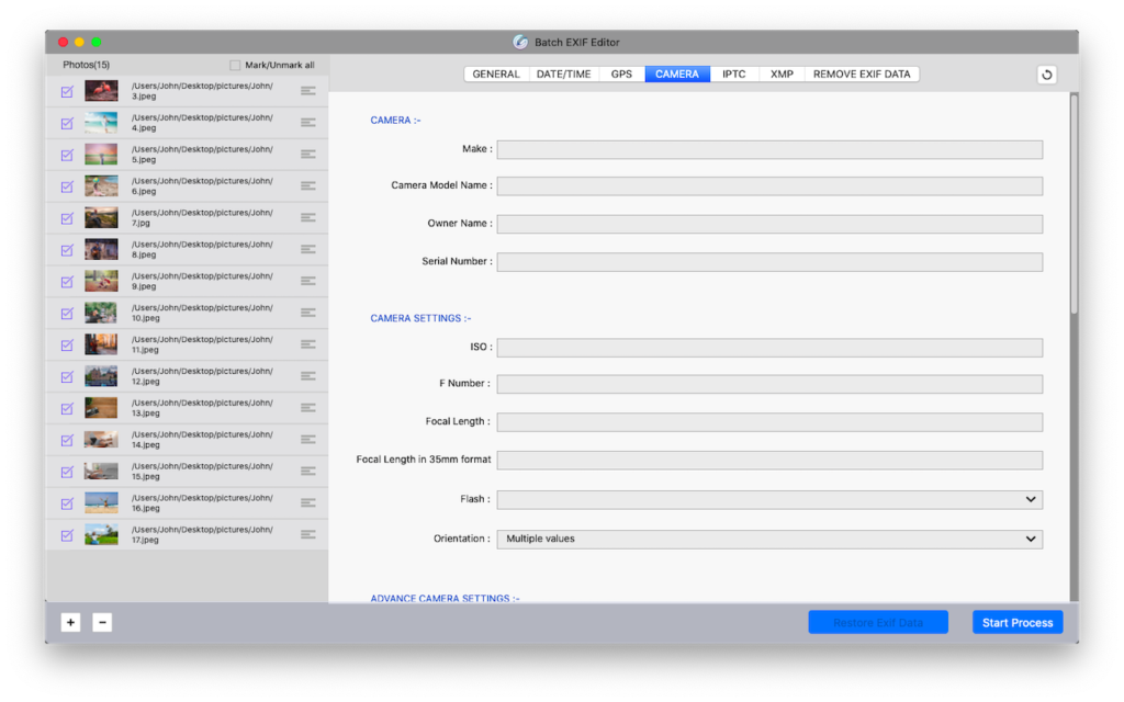 Exif Editor