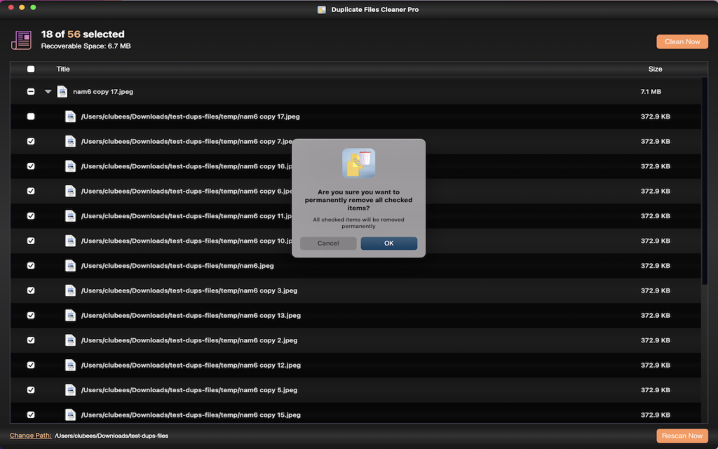 Duplicate Files Cleaner Pro Screenshots